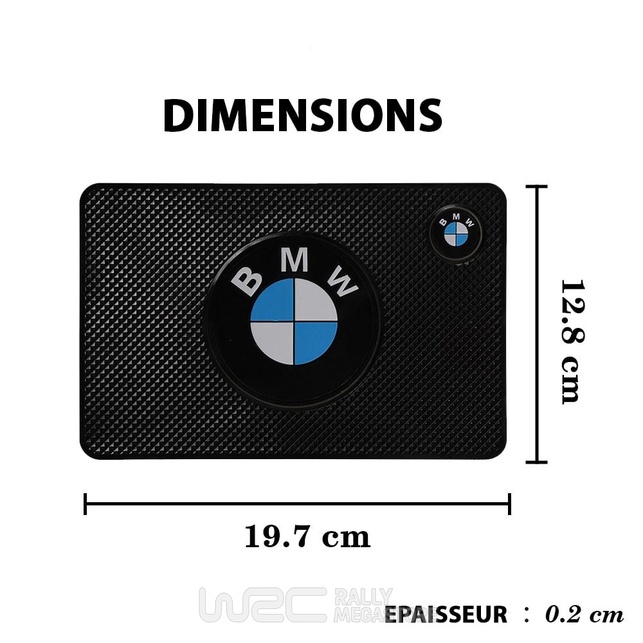 TAPIS SILICONE ANTIDERAPANT POUR TABLEAU DE BORD BMW